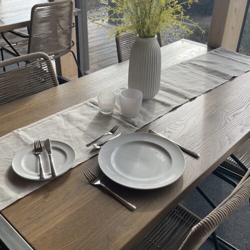 SET: gedeckter Tisch "Dreigang" | 100 PAX