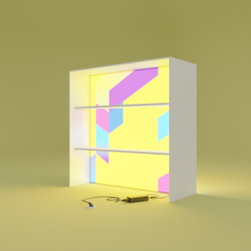 GO Textil - bedruckt lichtdurchlässig - 100x100 cm