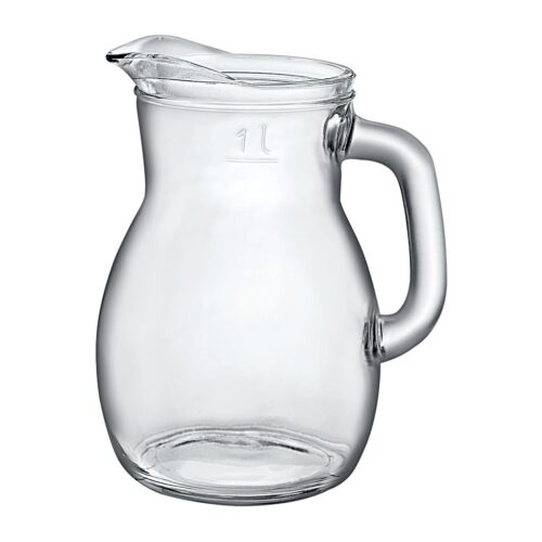 Glaskrug mit Füllstrich, 1 l