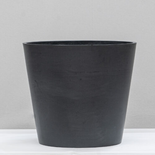 Blumentopf grau