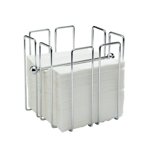 Serviettenhalter, silber