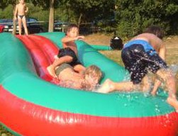 Wasserrutsche