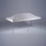 MASTERTENT Schnellspannzelt 3 x 6 Meter, weiß
